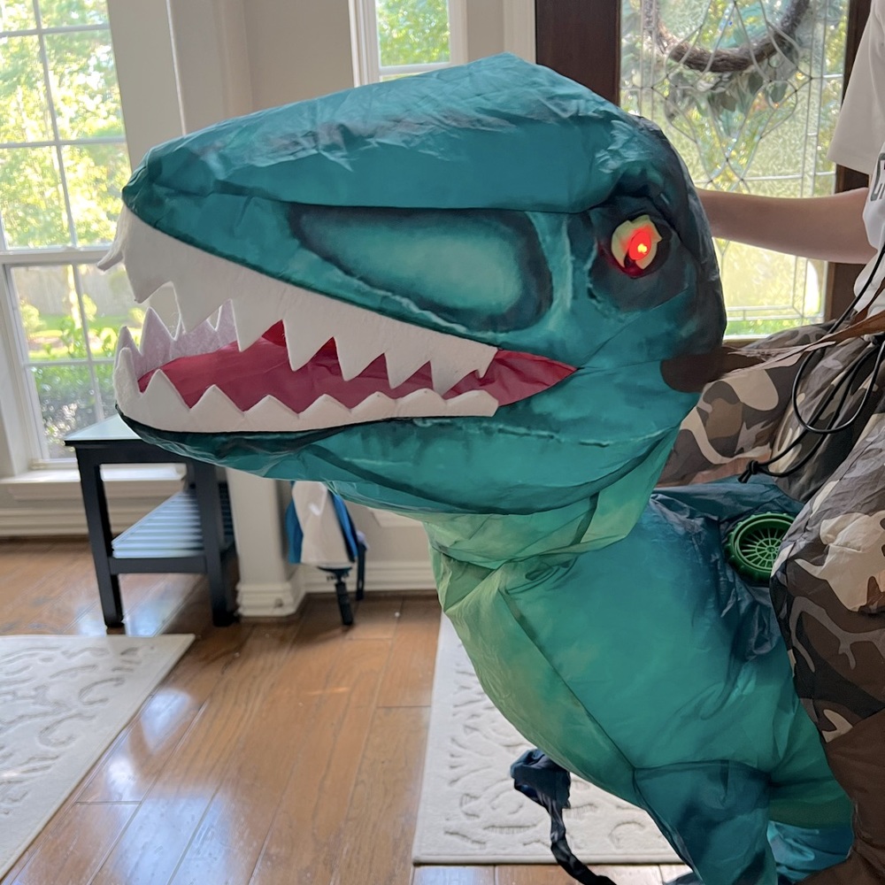 Inflatable Dinosaur Costume